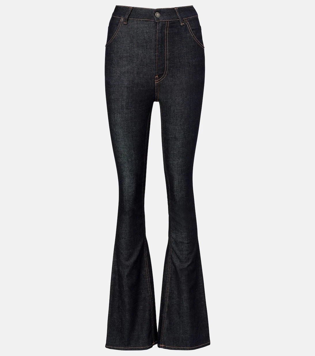 Acne Studios - High-rise flared jeans