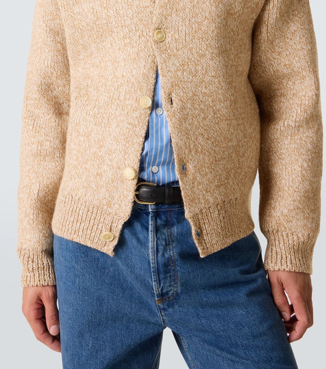 Auralee - Wool and alpaca-blend cardigan