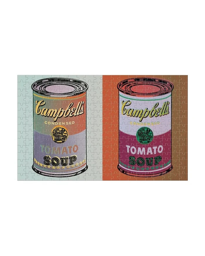 Пъзел Galison Andy Warhol Soup Cans 300 elementów