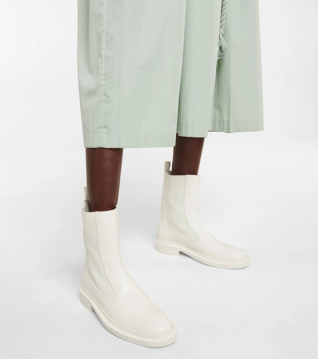 Jil Sander - Leather ankle boots