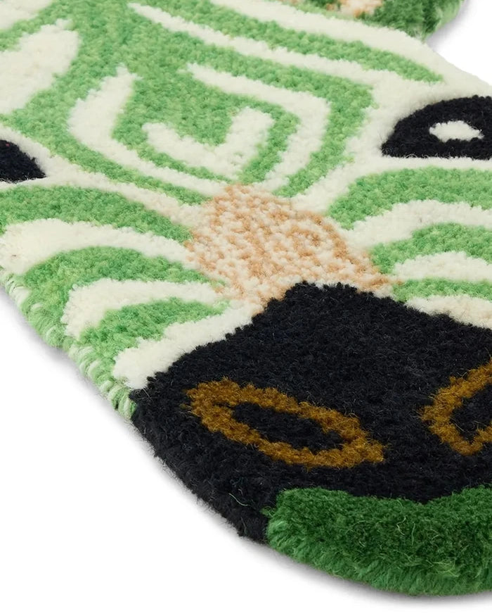 Doing Goods Grassy Zebra Yün Halı 153 x 110 cm