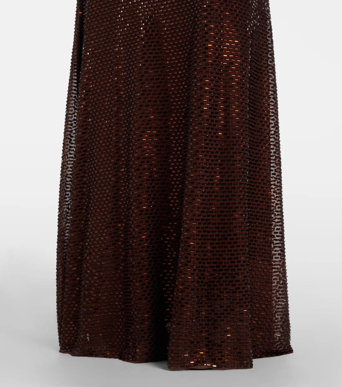 Self-Portrait - Embellished gathered gown