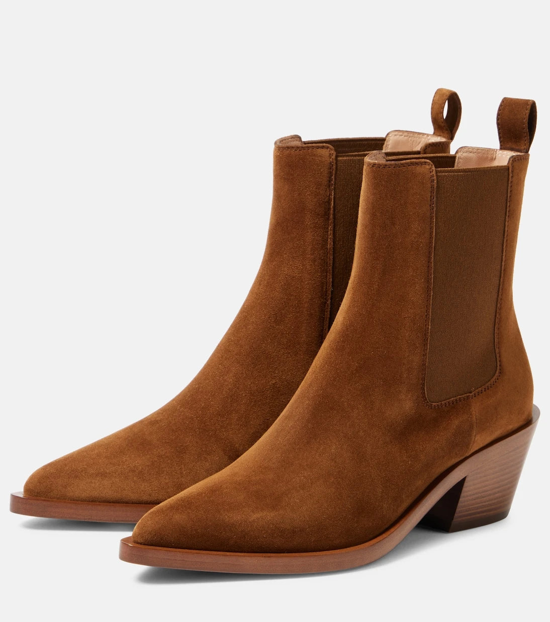 Gianvito Rossi - Wylie suede ankle boots