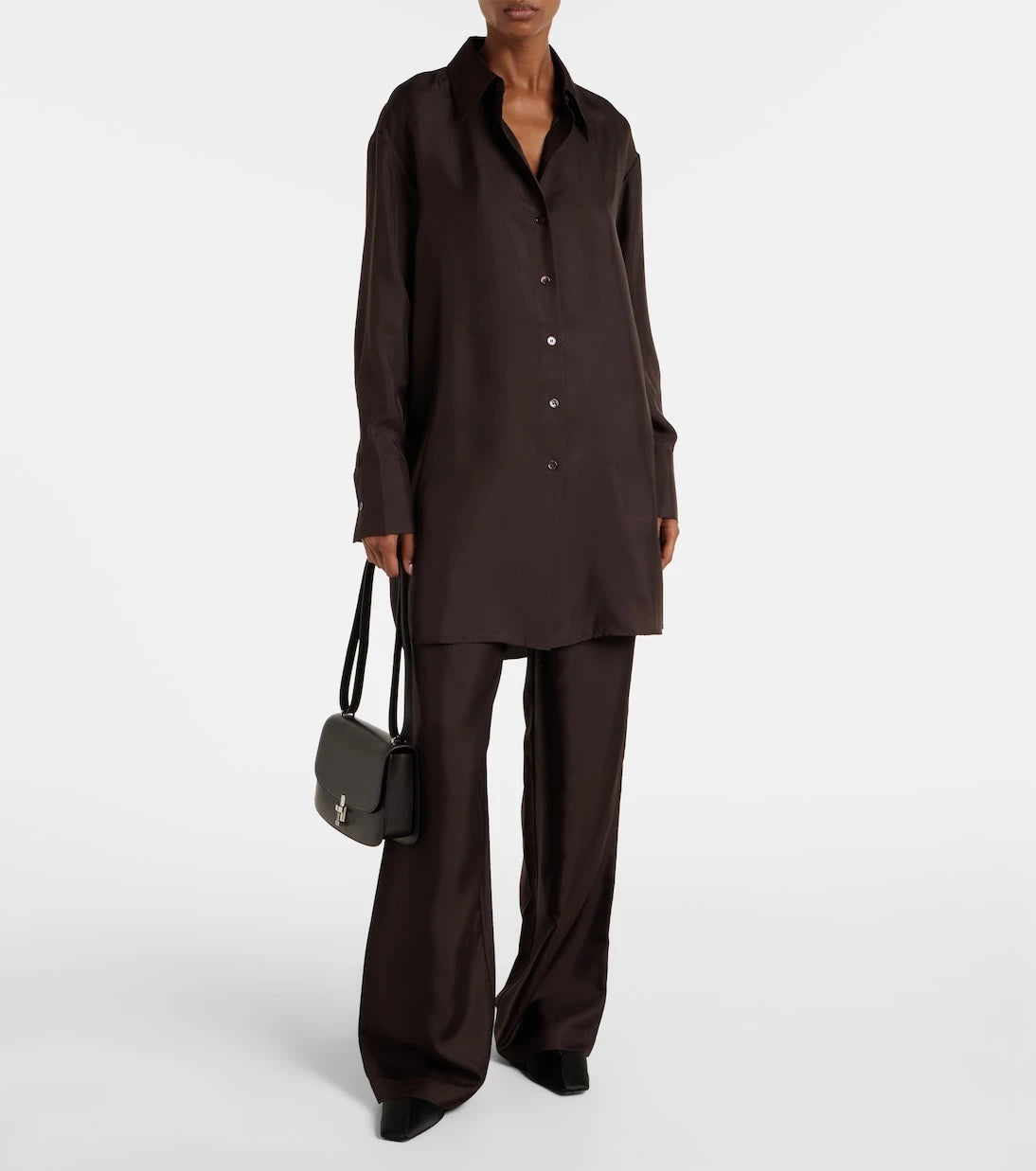 Róhe - Oversized silk shirt