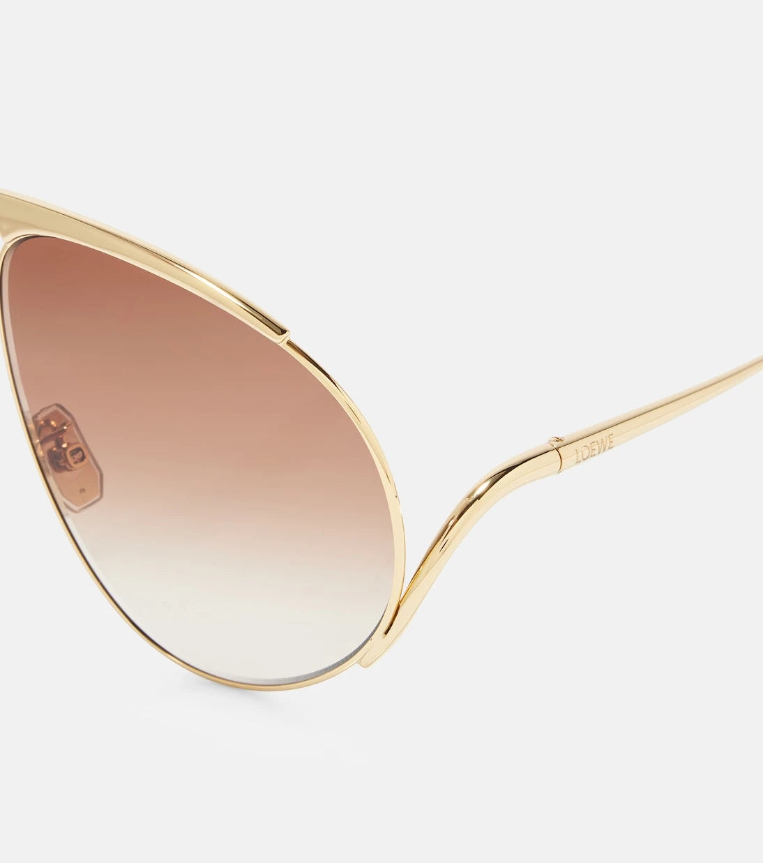 Loewe - Hillock aviator sunglasses