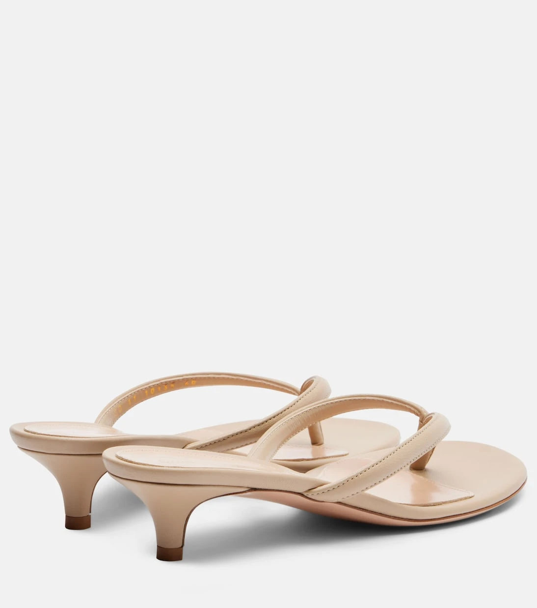Gianvito Rossi - Calypso 35 leather thong sandals