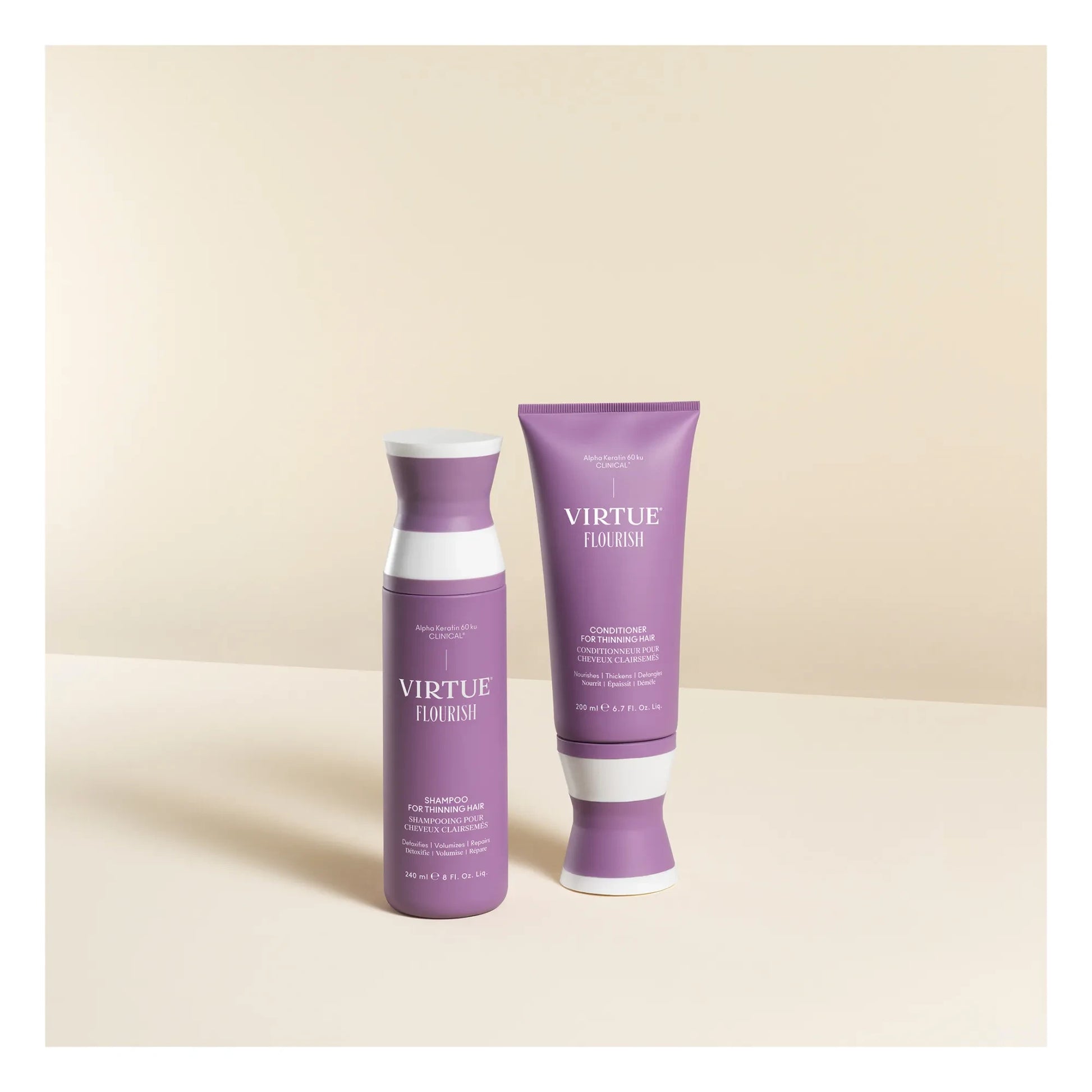 Virtue - Flourish Shampoo for Thinning Hair - 240 ml