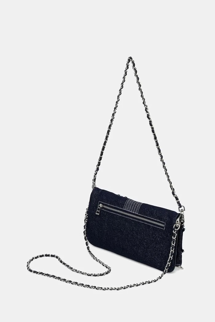 Zadig&Voltaire чанта crossbody дамска от деним