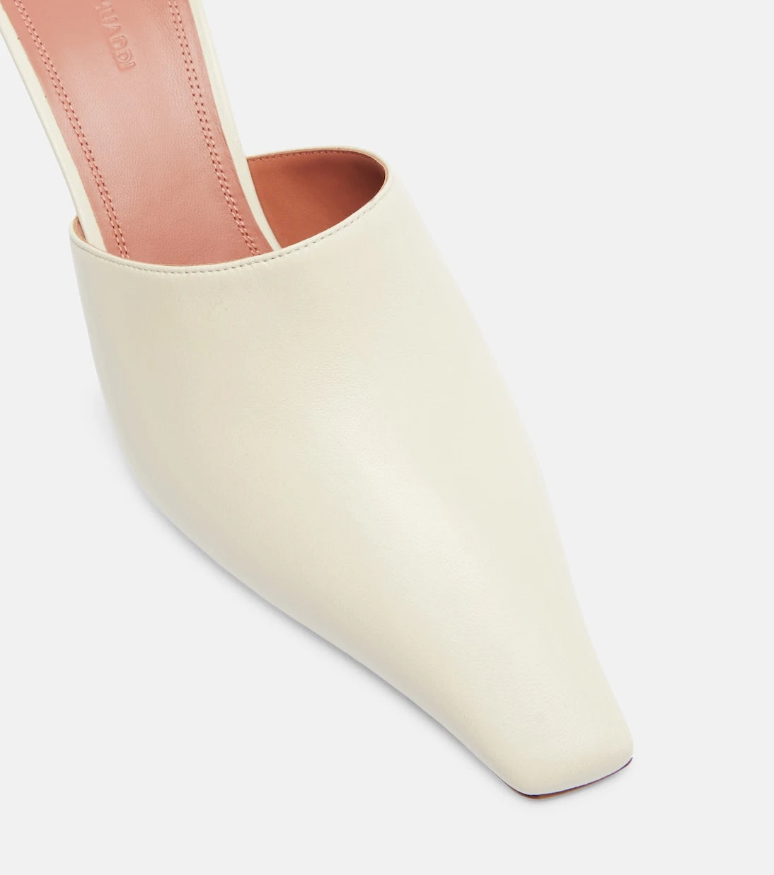 Amina Muaddi - Jamie 80 leather mules