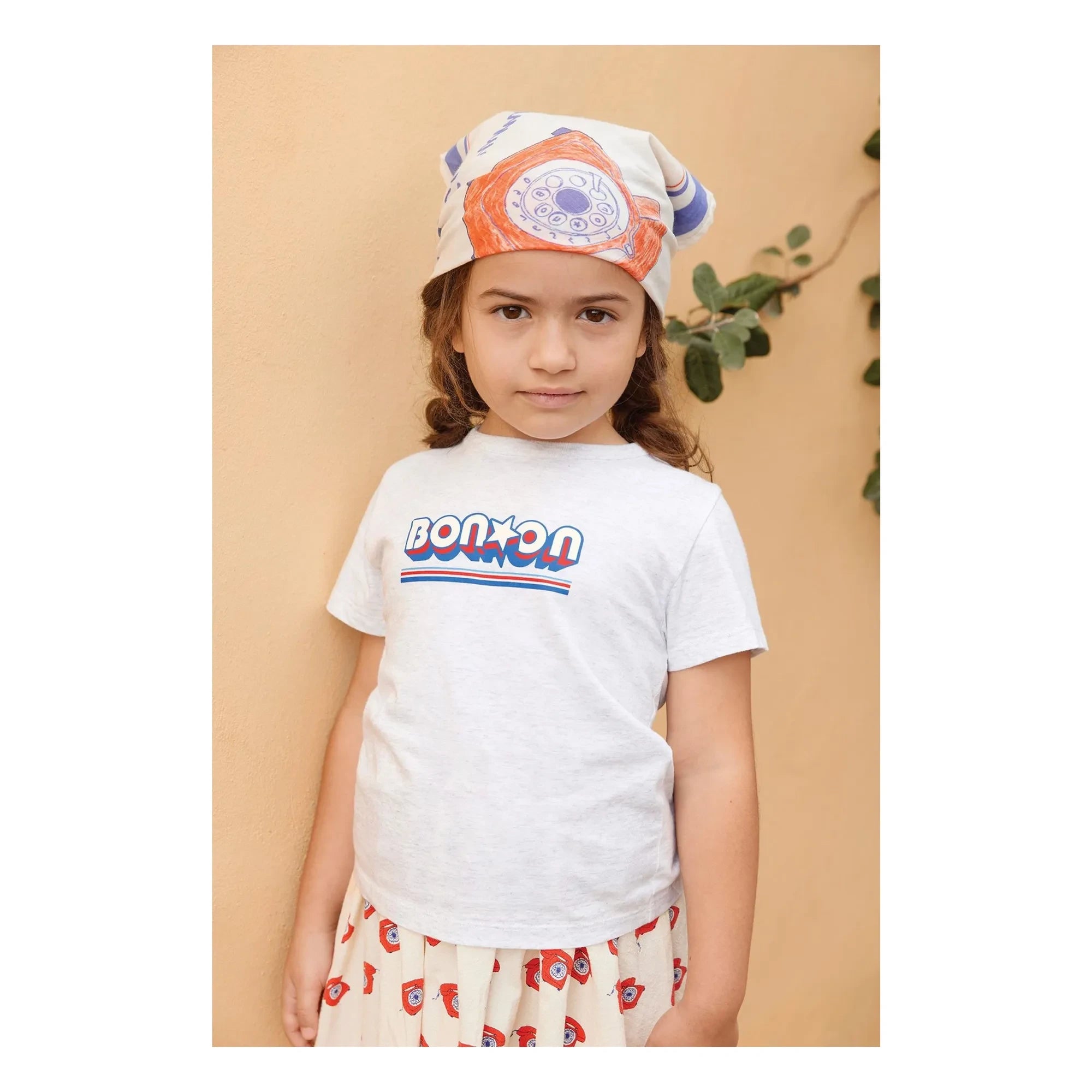 Bonton - Chiné Tubo Bonton T-shirt | Grey