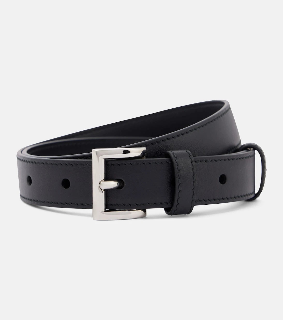 Prada - Logo leather belt
