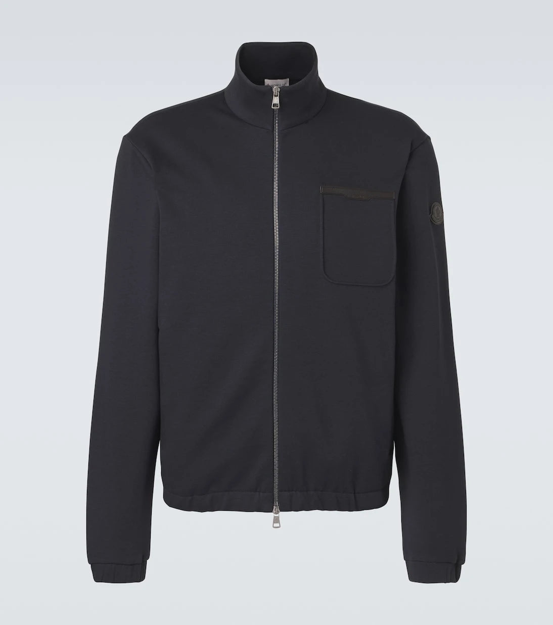 Moncler - Cotton-blend zip-up sweater