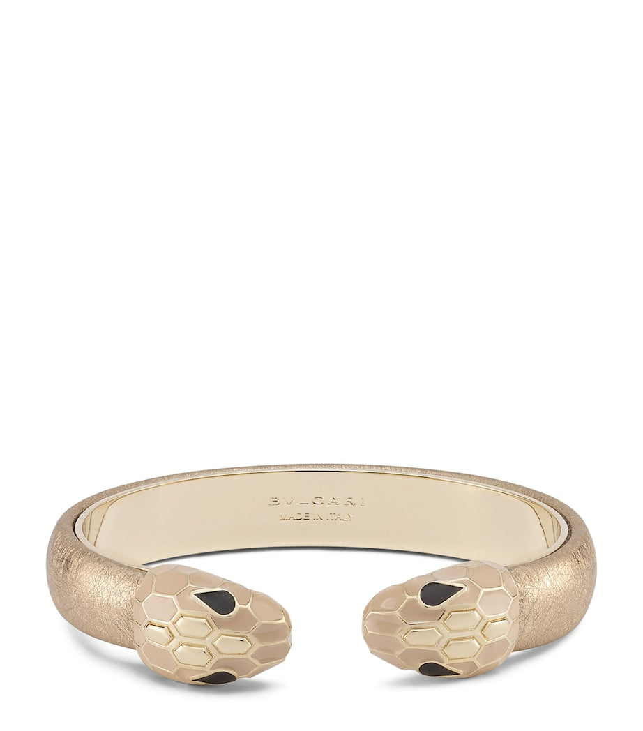 Bvlgari Leather Serpenti Forever Bangle
