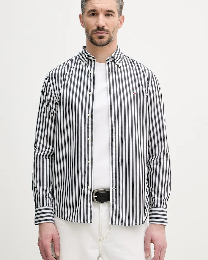 Tommy Hilfiger Erkek Pamuklu Gömlek