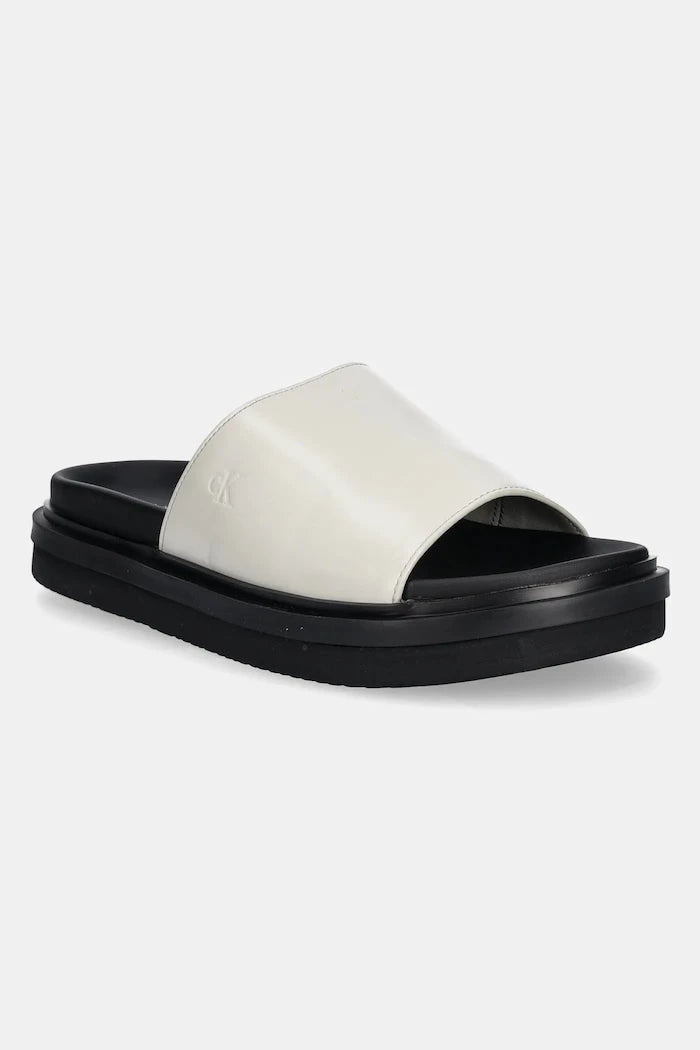 Calvin Klein Jeans FLAT MOLDED SANDAL SLIDE Terlik