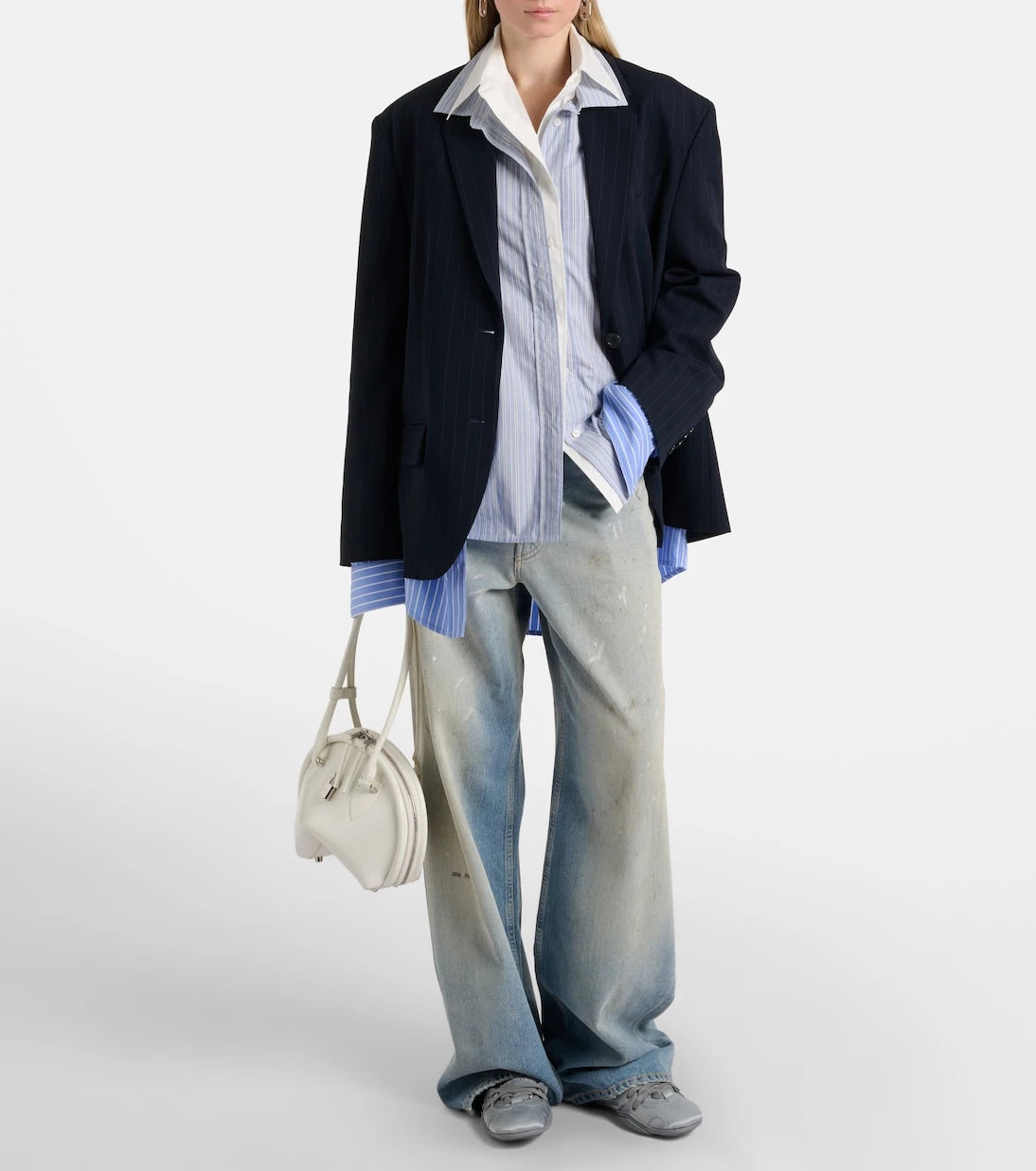 Acne Studios - حذاء سنيكرز بيلاريا من الساتان