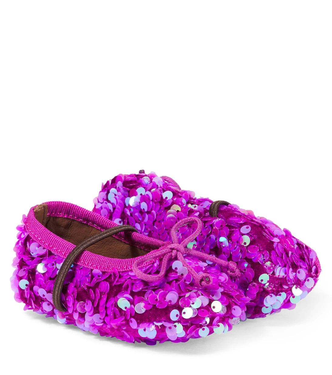 PèPè - Baby Lulu sequined ballet flats