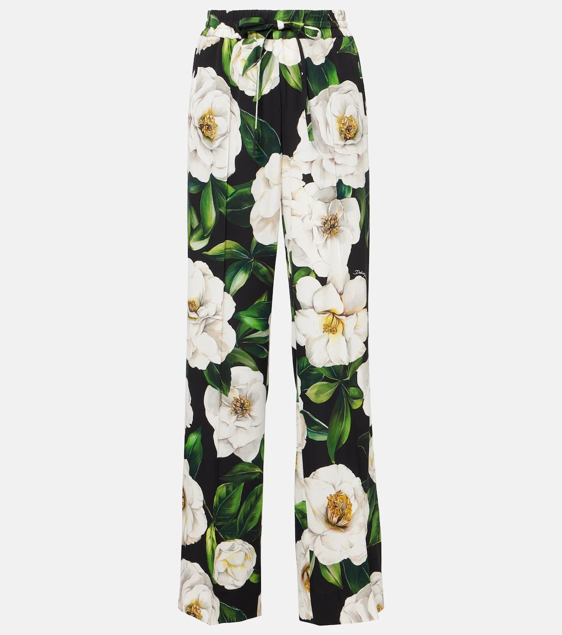 Dolce&Gabbana - Floral silk-blend pajama pants