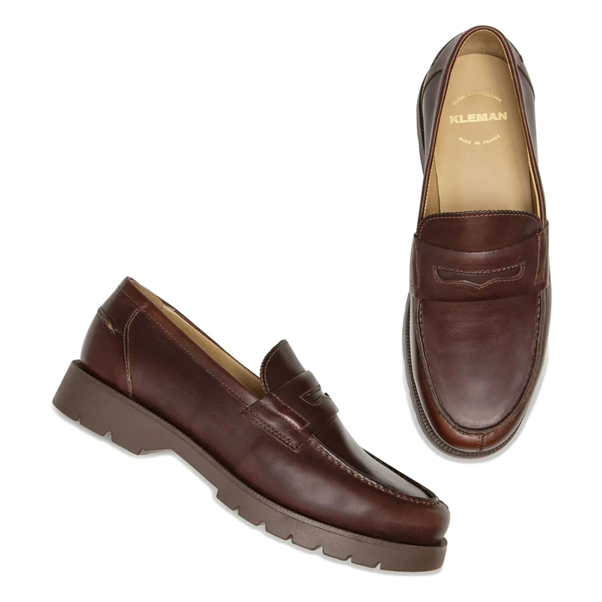 Kleman - Cotteur A Penny Leather Loafers | Brown
