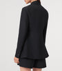 Black Double-Breasted Mimi Blazer