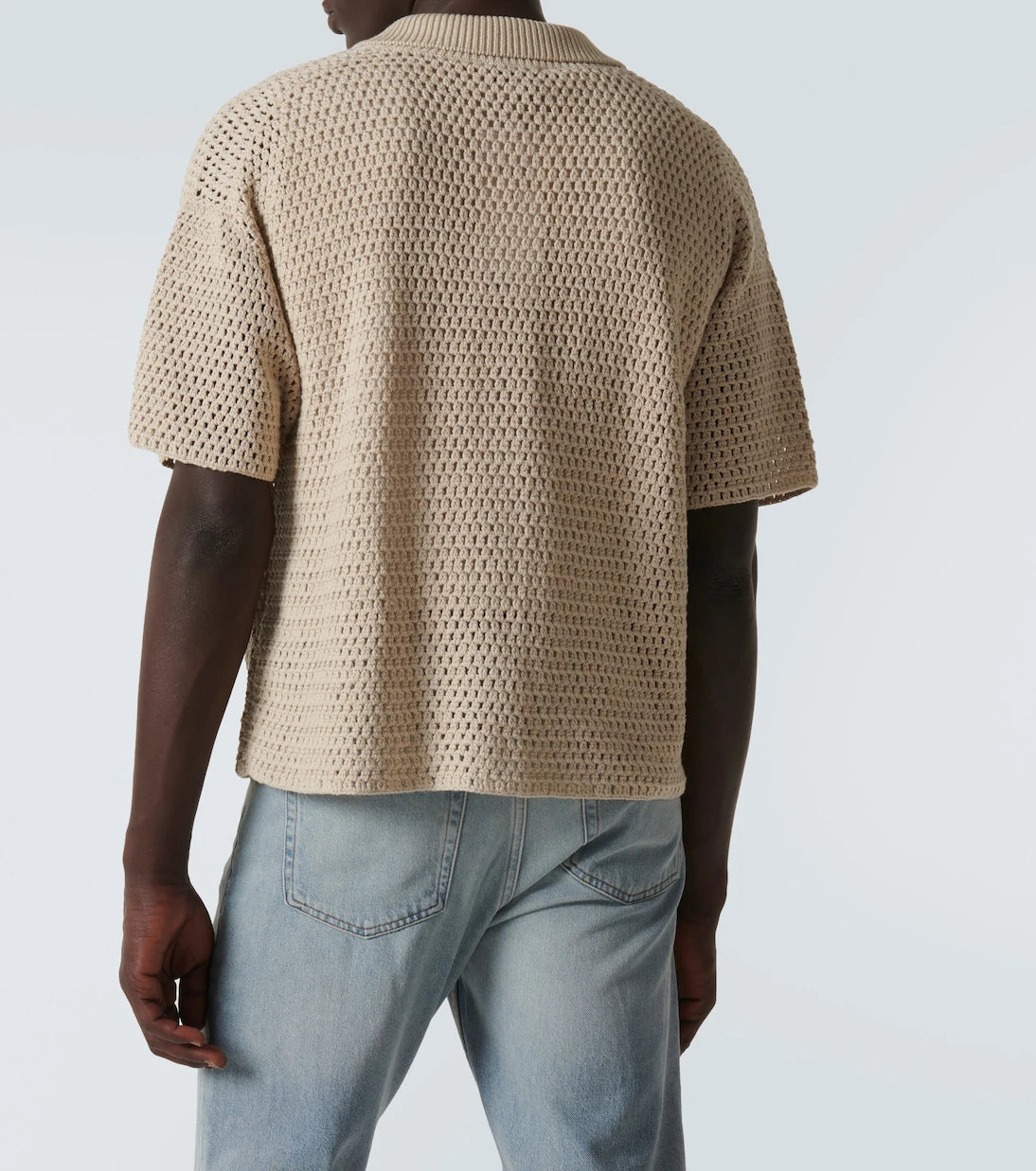 Frame - Open-knit cotton cardigan