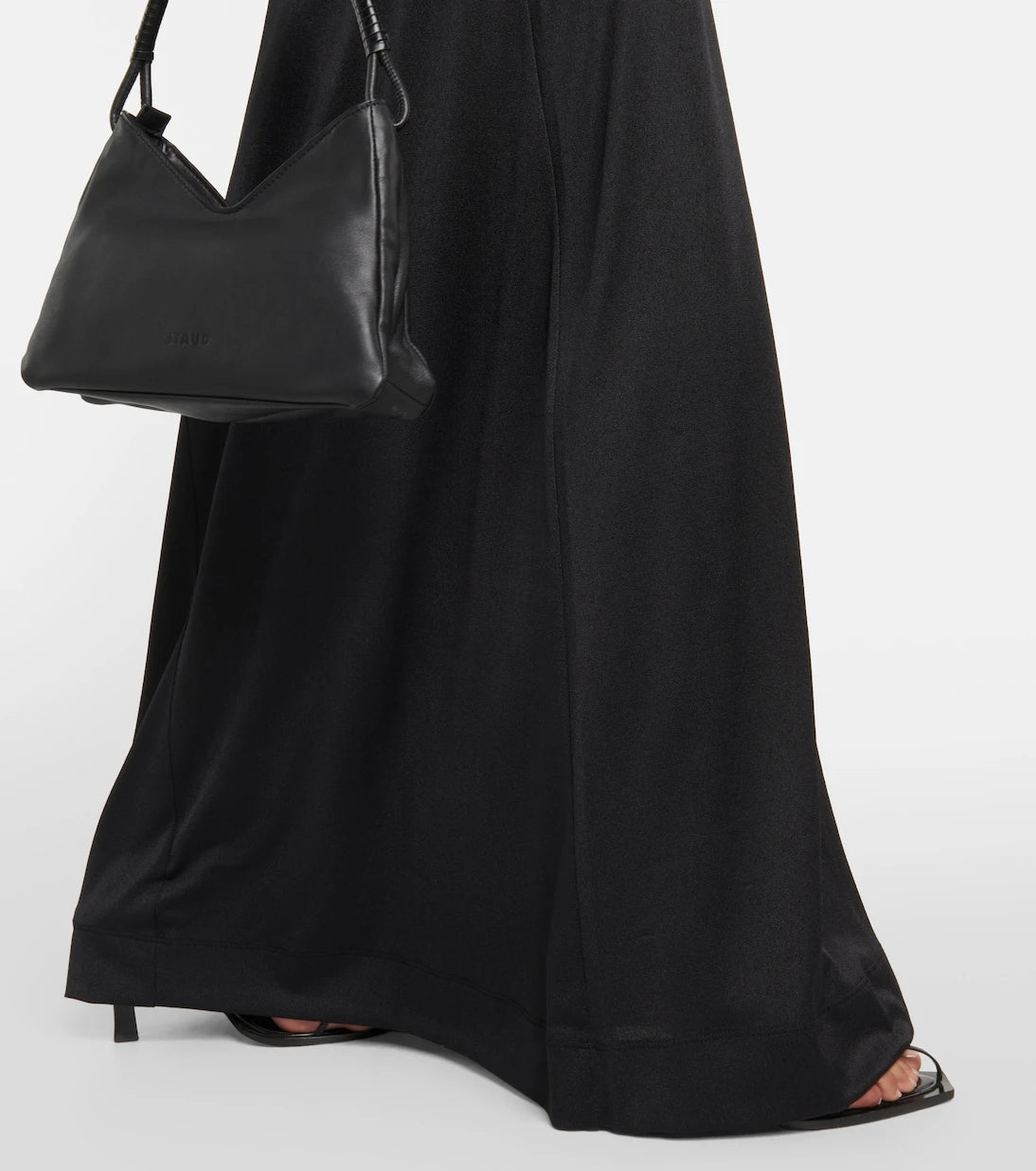 Ganni - Crêpe jersey maxi dress