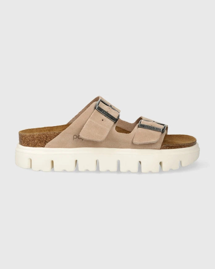 Велурени чехли Birkenstock BIRKENSTOCK X PAPILLIO Arizona Chunky