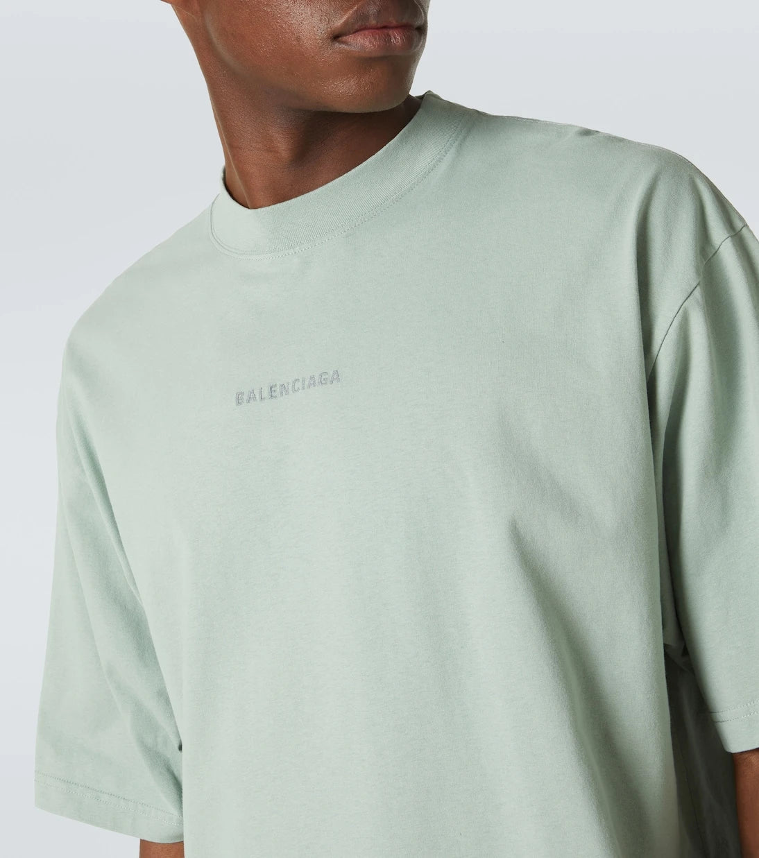 Balenciaga - Logo cotton jersey T-shirt