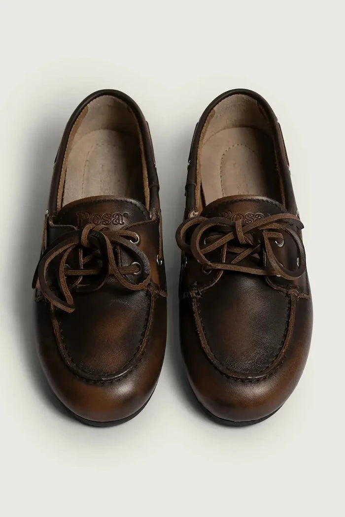 Posa süet kadın mokasen Boat Loafer