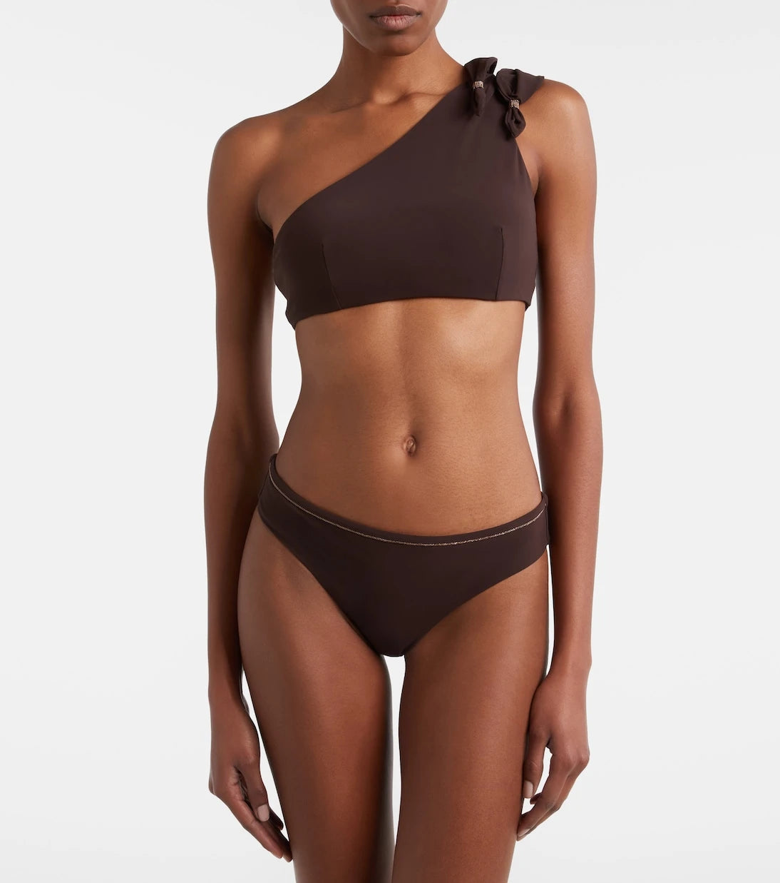 Brunello Cucinelli - Embellished bikini bottoms