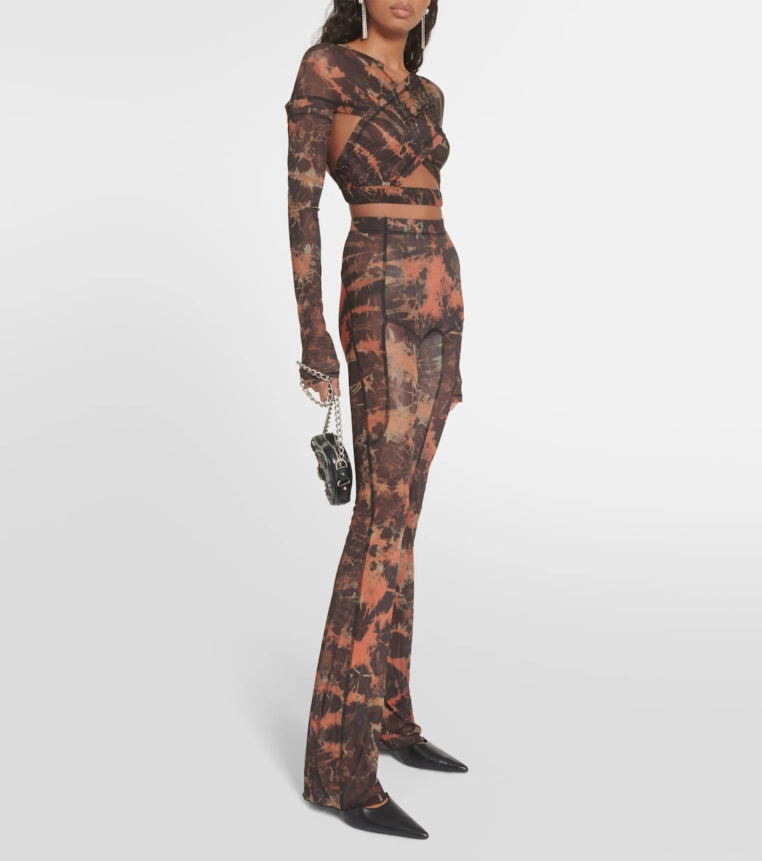 KNWLS - Halcyon printed jersey leggings