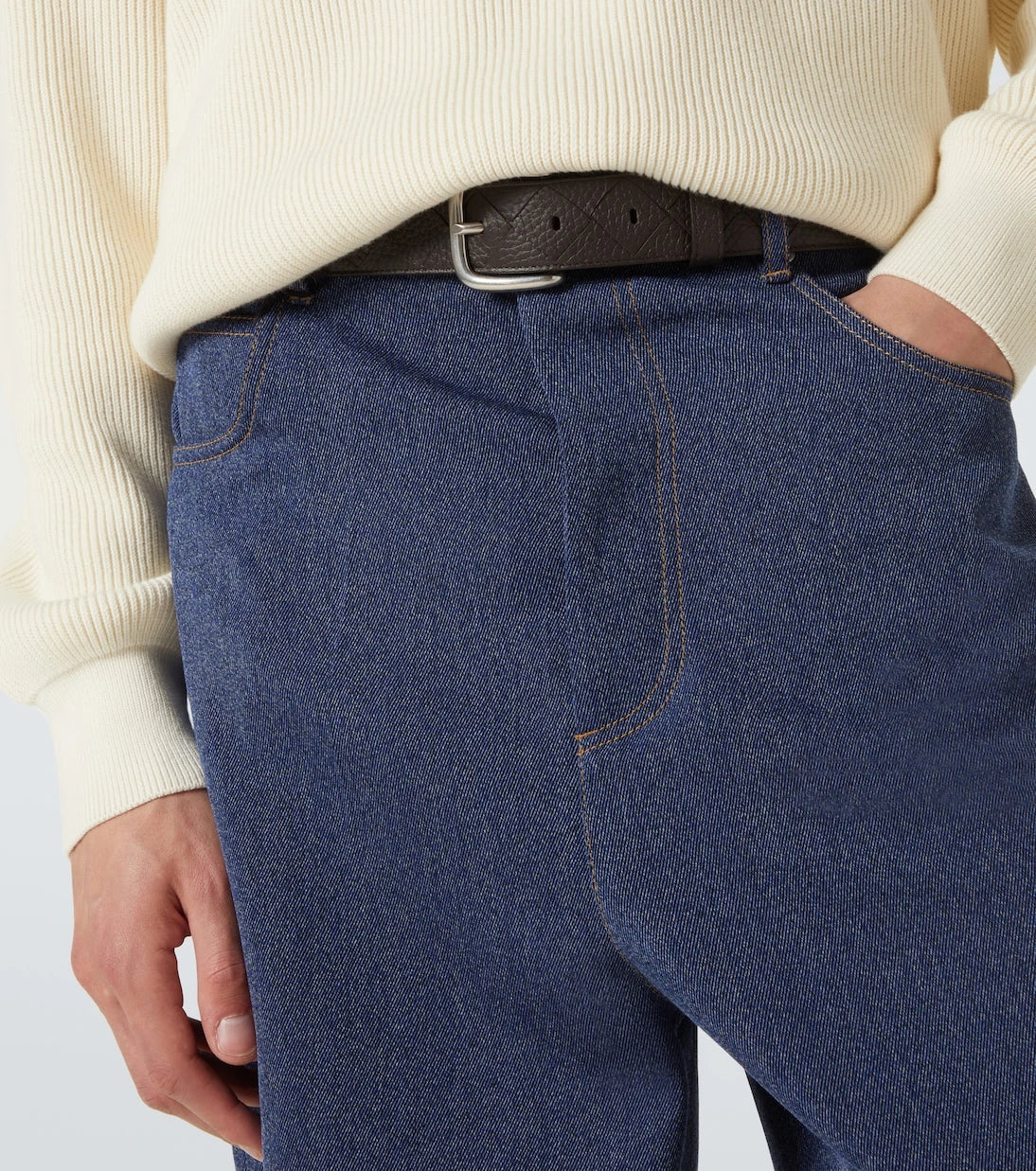 Bottega Veneta - Intrecciato leather belt