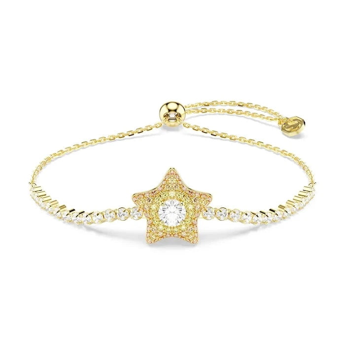 Swarovski kadın altın kaplama zirkon bileklik SUBLIMA