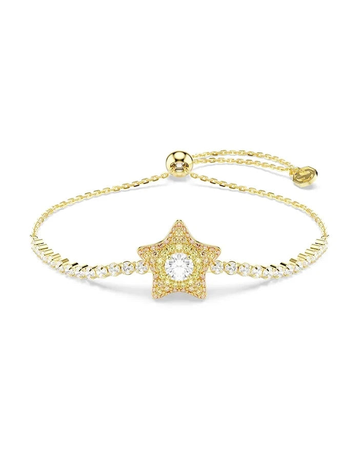 Swarovski kadın altın kaplama zirkon bileklik SUBLIMA