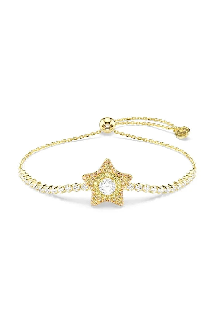 Swarovski kadın altın kaplama zirkon bileklik SUBLIMA