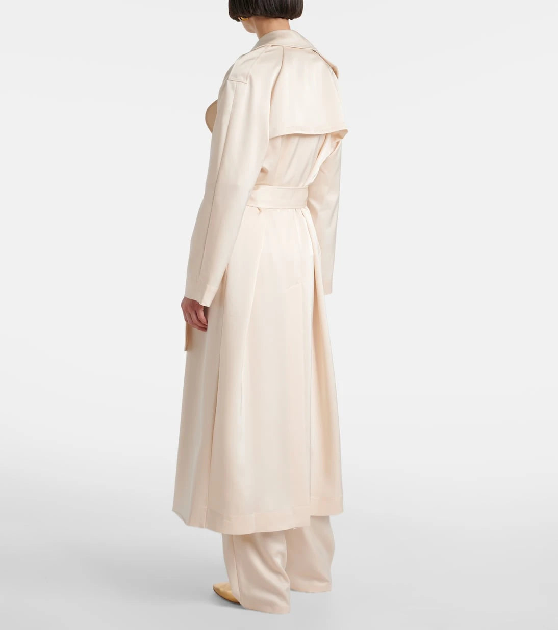 Leset - Barb satin trench coat