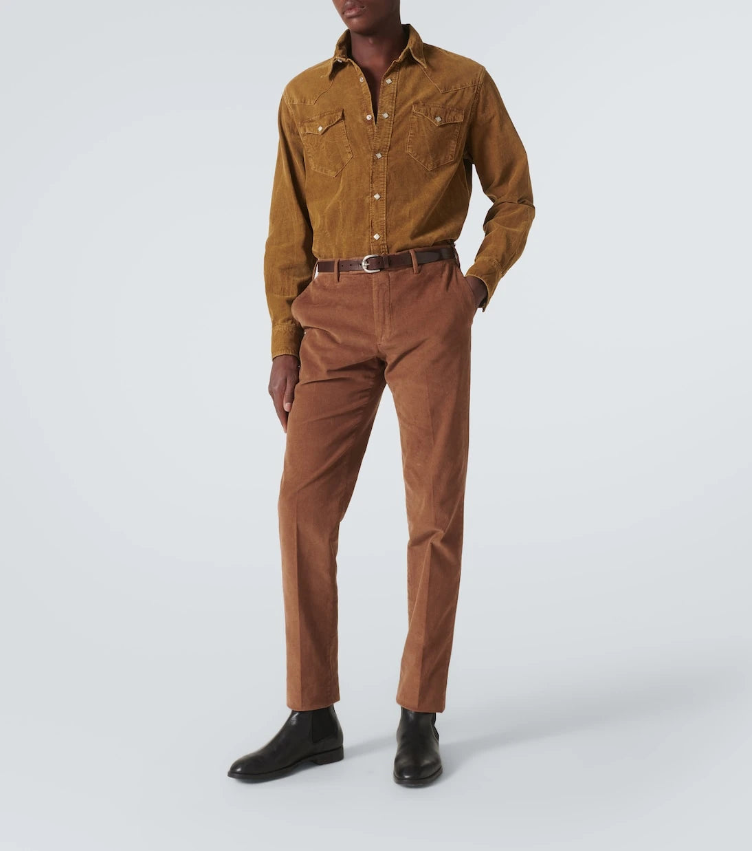 Slowear - Cotton corduroy straight pants