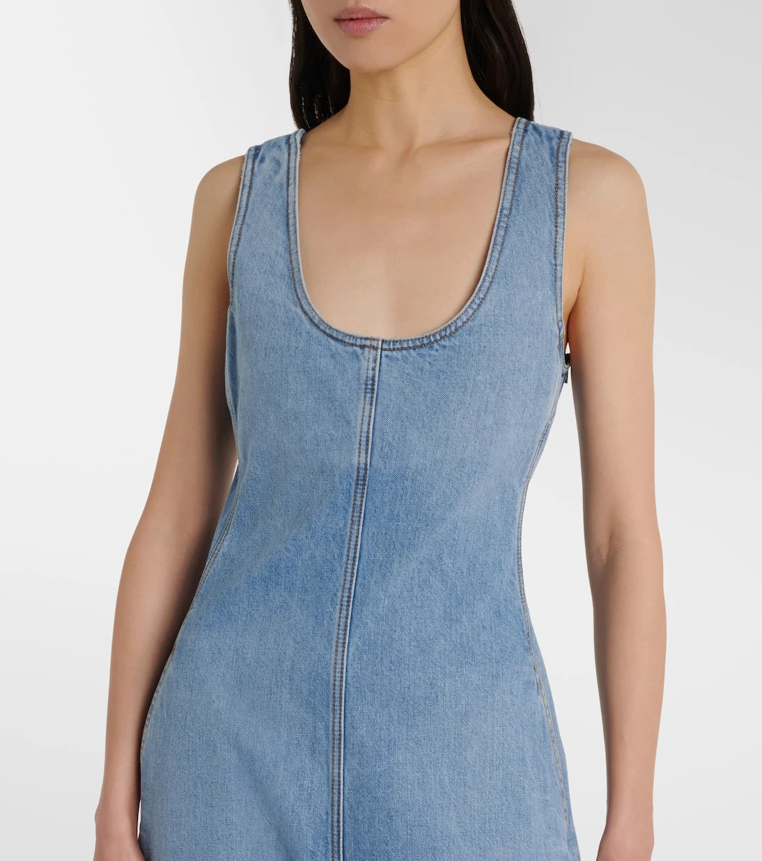 Alaïa - Denim jumpsuit