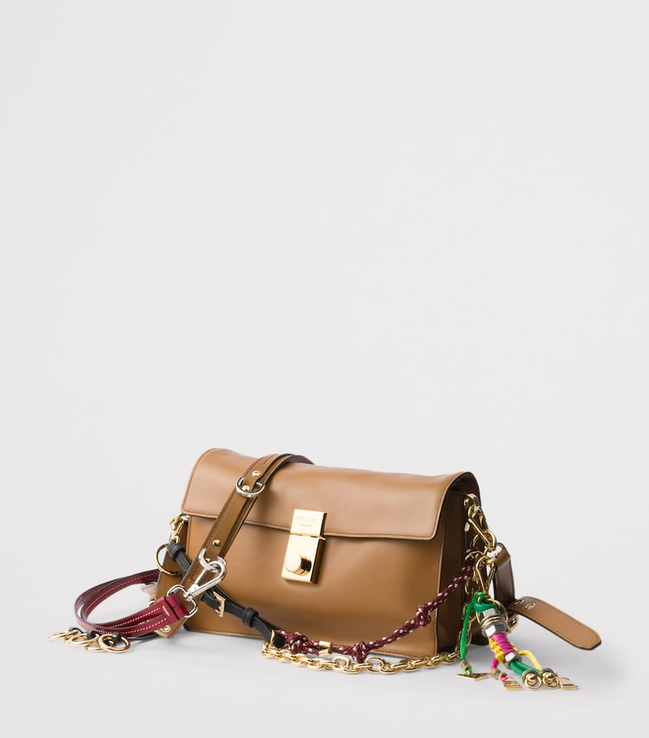 Prada Small Leather Soft Sound Shoulder Bag