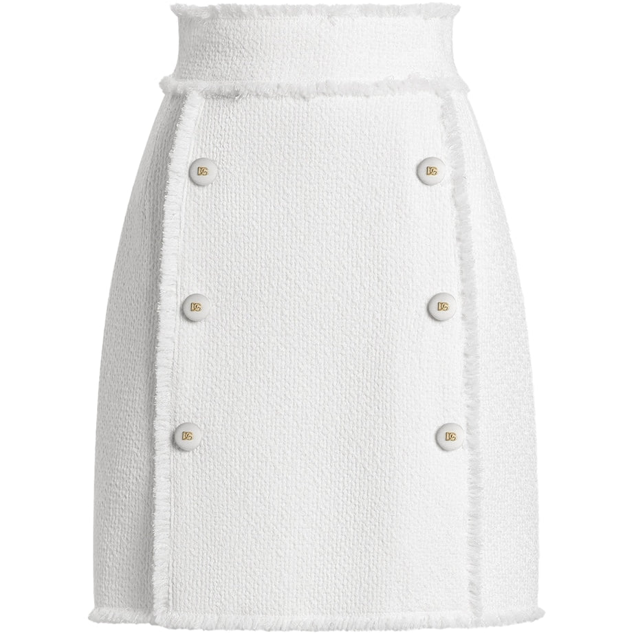 Multi Tweed Mini Skirt