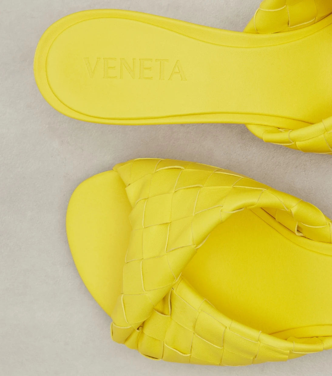Bottega Veneta - Blink 50 Intrecciato leather mules