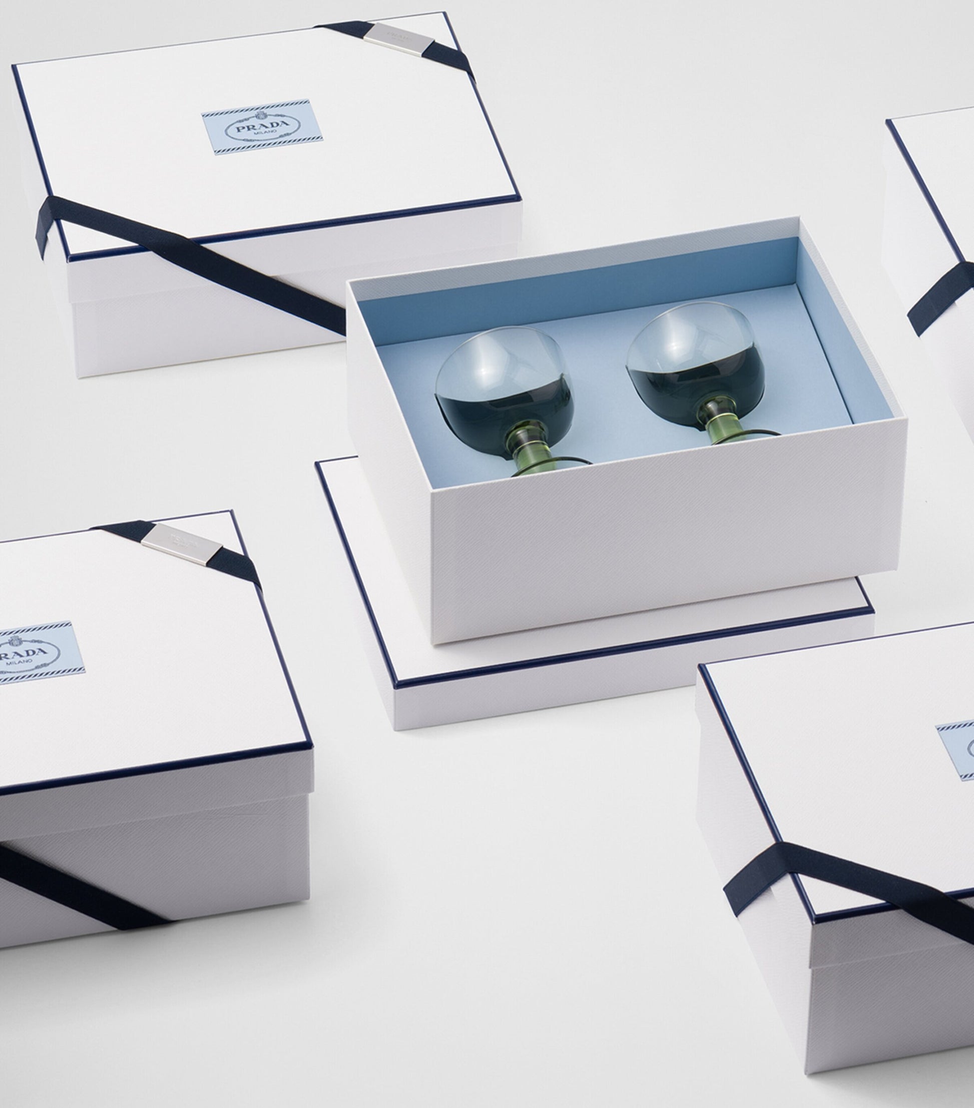 Set of 2 Plinth Red Wine Glasses