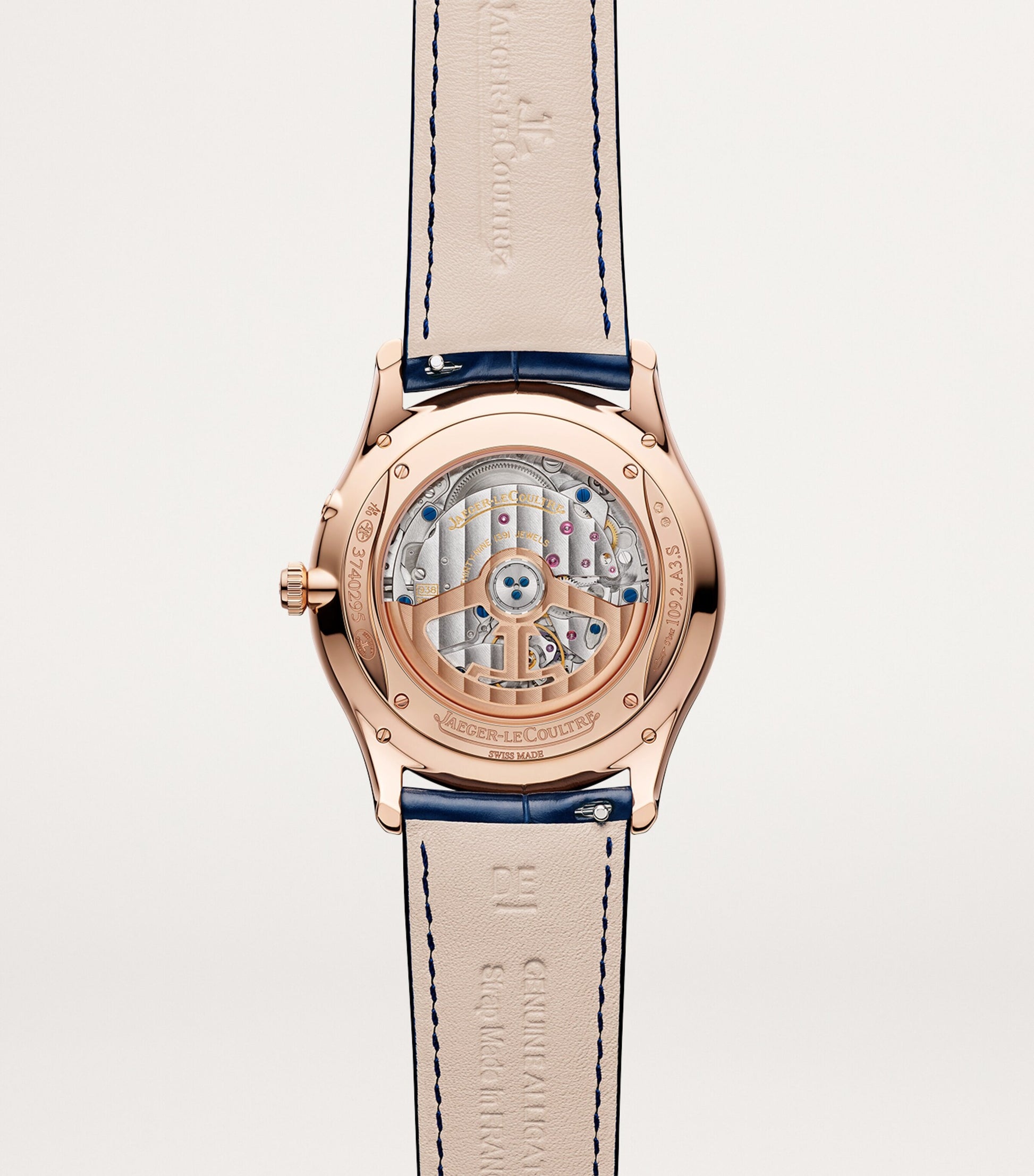 Rose Gold Master Ultra Thin Power Reserve Watch 39mm