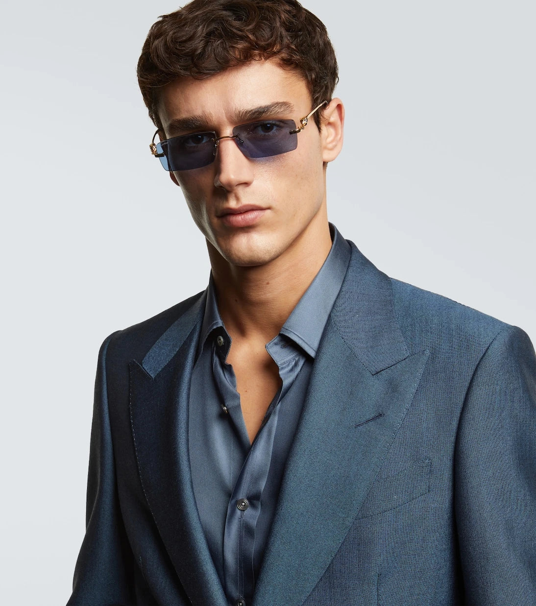 Cartier Eyewear Collection - Panthère De Cartier rectangular sunglasses