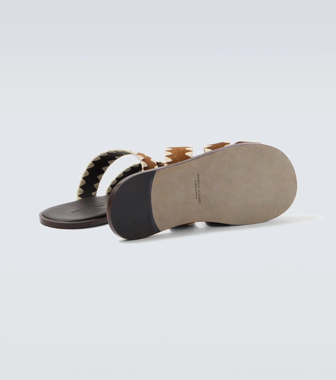 Manolo Blahnik - Nello suede slides