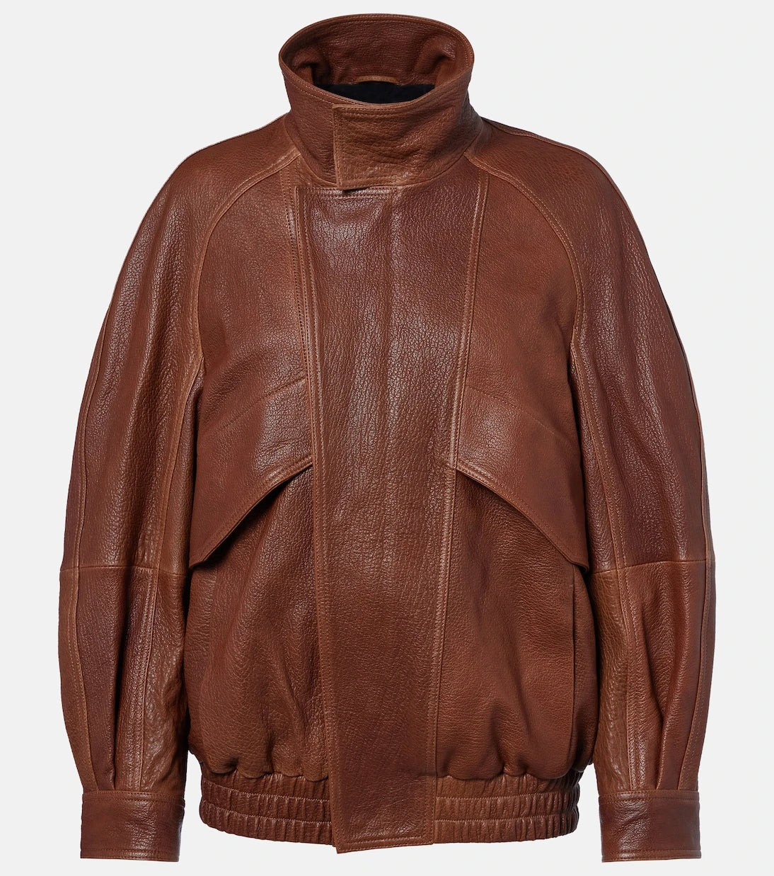 Nour Hammour - Ariste leather bomber jacket