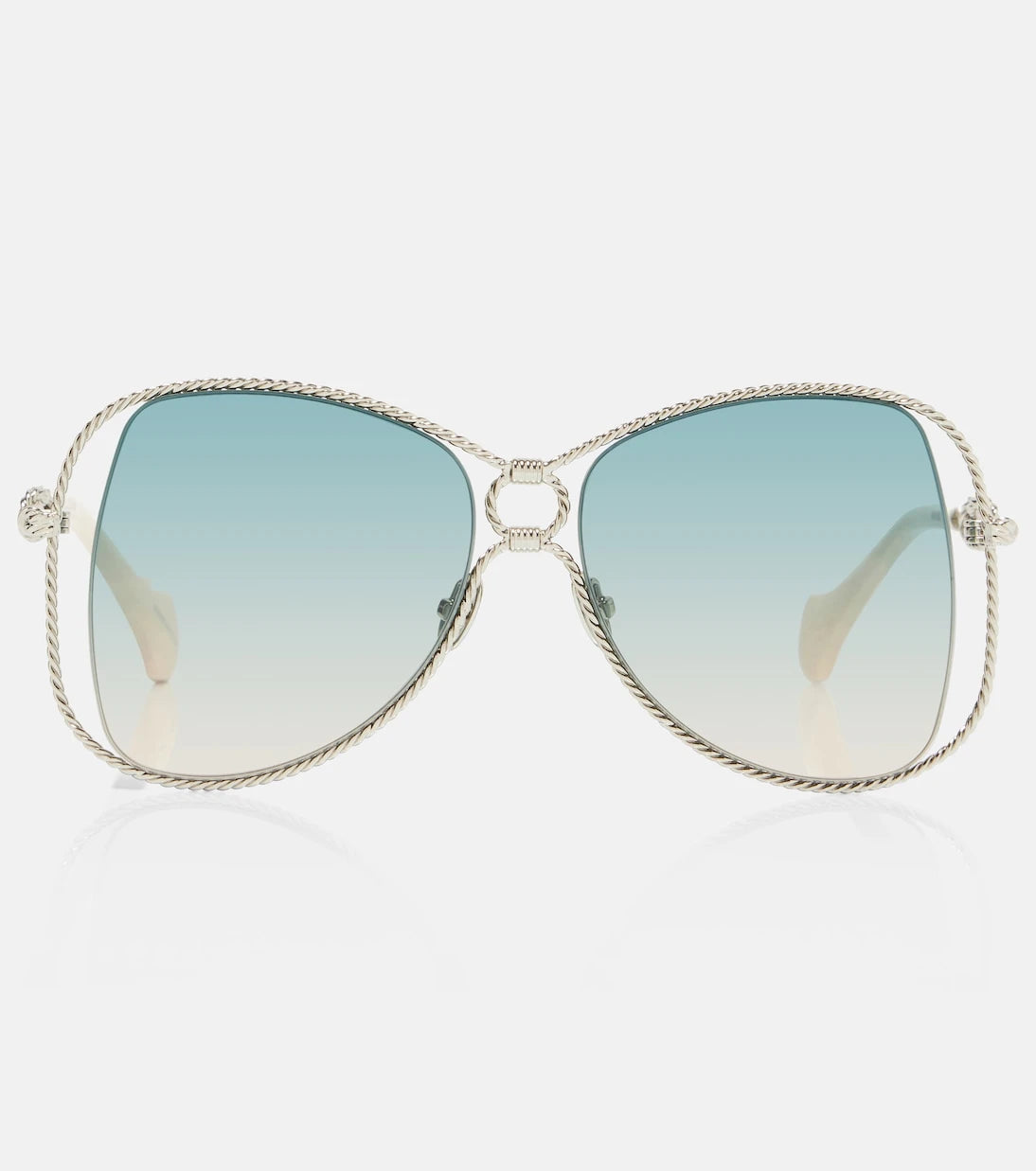 Aquazzura - Malibu oversized sunglasses