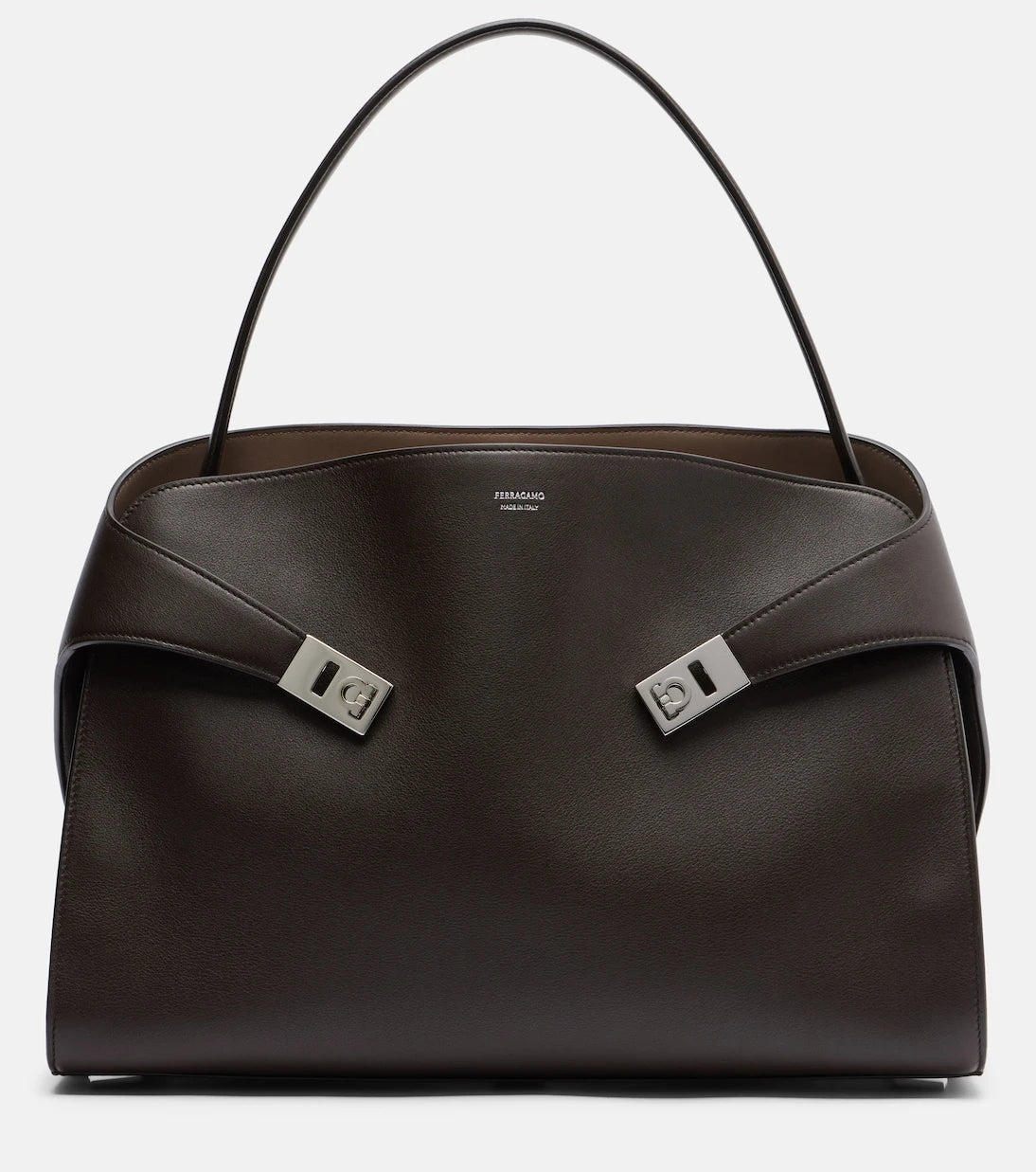 Ferragamo - Hug Soft Medium leather shoulder bag