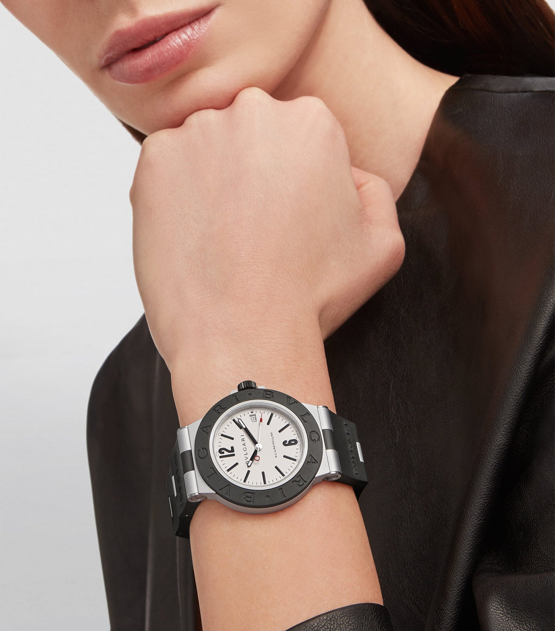 BVLGARI Aluminium Titanium Watch 40mm