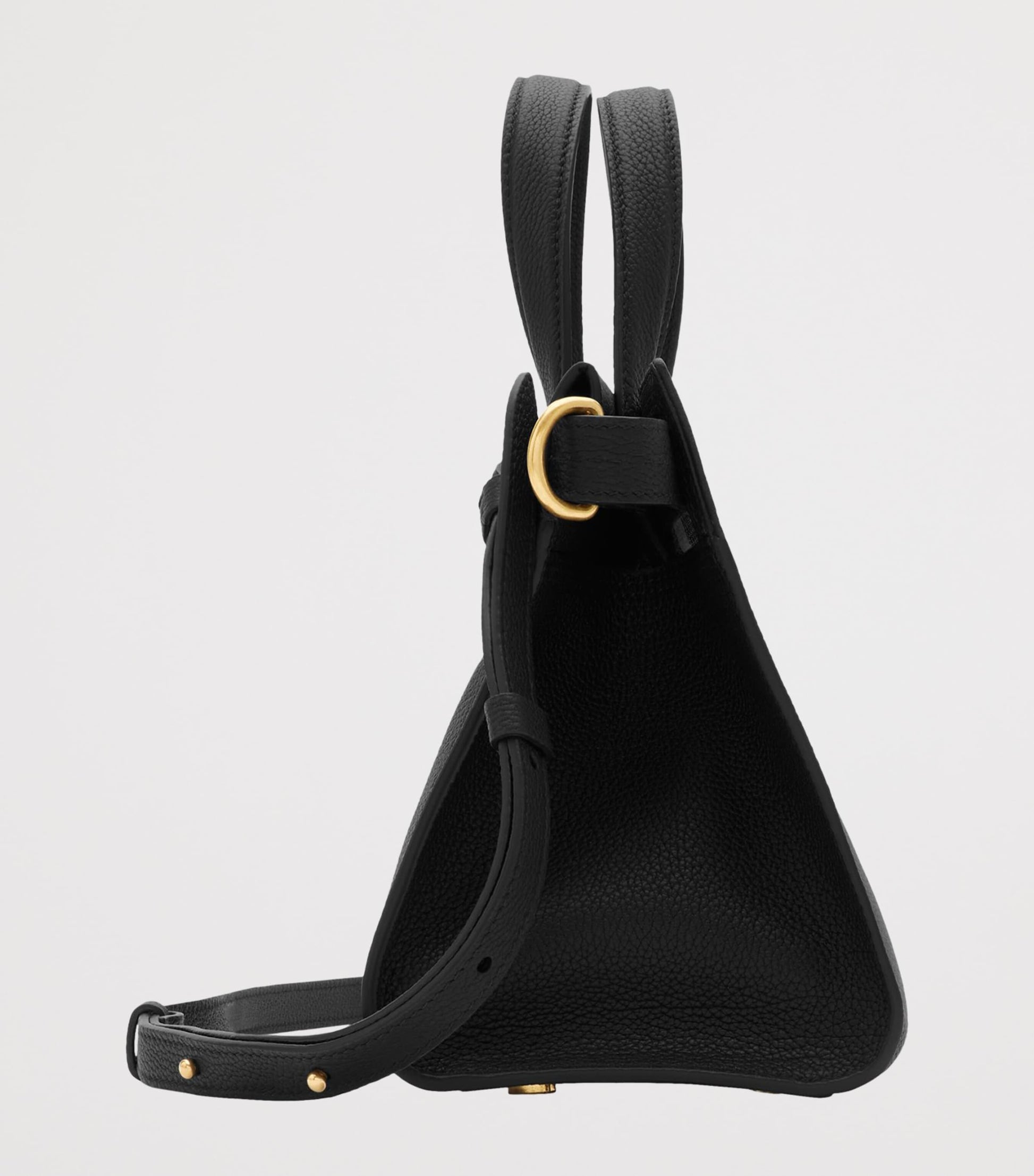 Black Mini Calfskin Cotswolds Tote Bag